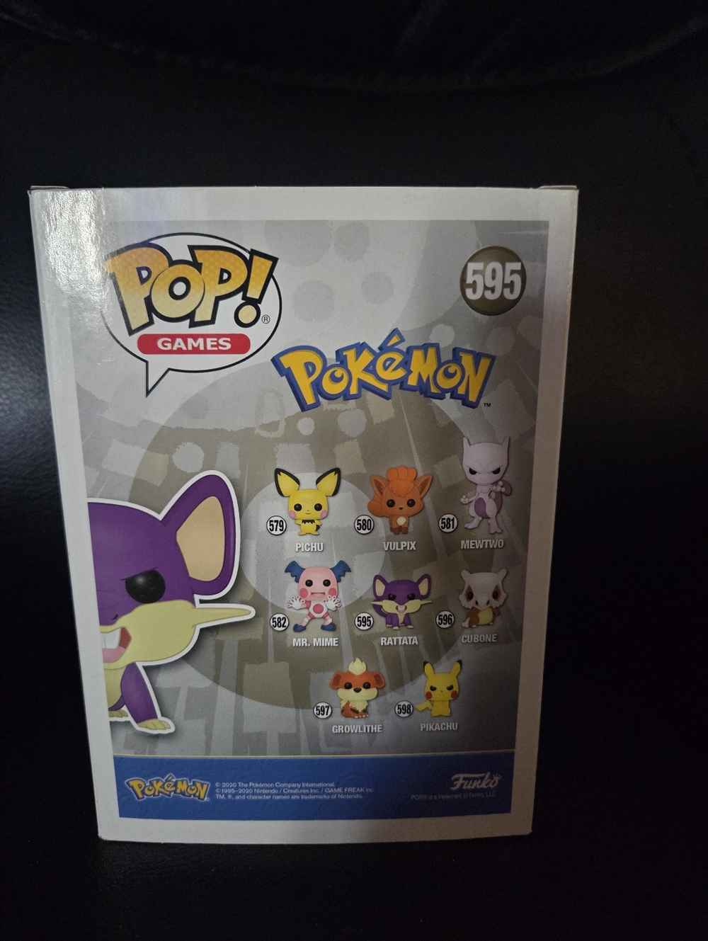 Funko Pop! Pokemon Rattata Vinyl Figure #595 - Picture 3 of 6